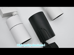 Dissipation thermique rapide extérieure noire en aluminium + en plastique de l'épi 24W de lumière de voie