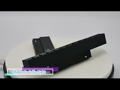 Projecteur de voie magnétique noir 6w 12w 18w commercial intelligent sans lumière principale