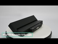 12w 18w Pliage LED Rail d'éclairage magnétique sans éclairage principal Grille de salon