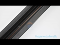 Lumière magnétique montée extérieure enfoncée en aluminium de voie du rail magnétique LED de voie