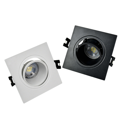 GU10/Mr16 a enfoncé le matériel de PC de logement de Downlight pour le projecteur Downlight de supermarché