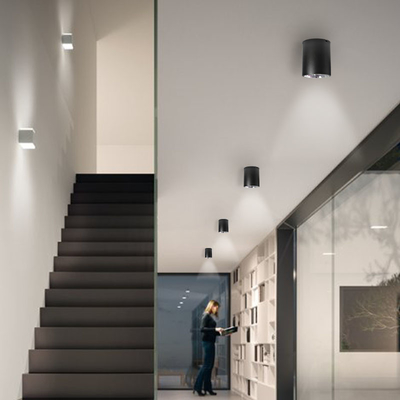 Le commutateur de bouton le plafond qu'extérieur a monté 2700K E27/épi a mené Downlight