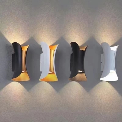 10W moderne à travers la lampe extérieure de bougeoir a mené la lumière de mur de montages décorative