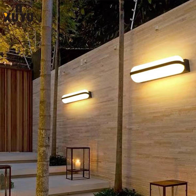 Le mur extérieur étanche à l'humidité de balcon allume la couleur noire de 100*260mm