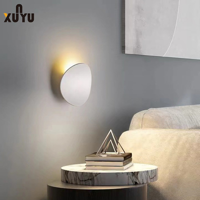le mur moderne de 7W 6000K allume le matériel en verre en aluminium d'intérieur
