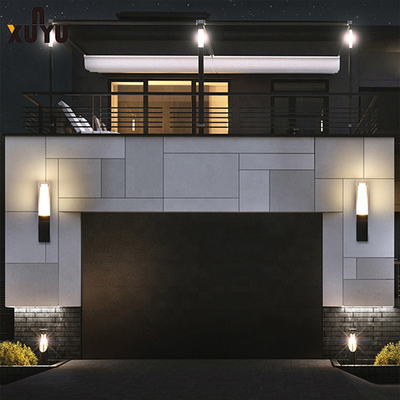Doubles lumières extérieures acryliques en aluminium dirigées 3000K 6000K de mur de balcon