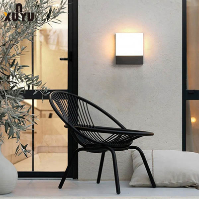 lumière carrée ultra mince de porche de bâti du mur 15w pour le salon