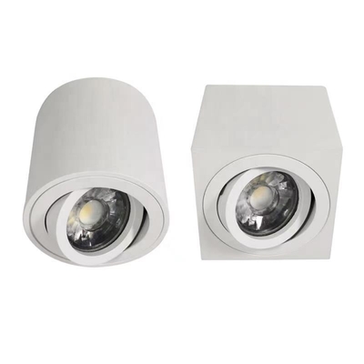 Logement Gu10 réglable monté extérieur de Downlight 79*89mm de plafond rond