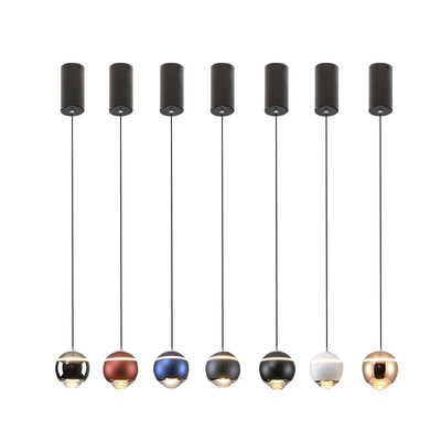 Éclairage 3000k-6000k pendant sphérique léger pendant simple de la tête LED de Tuya