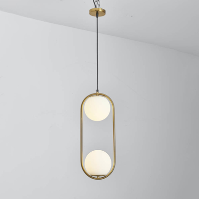 Le double pendant décoratif dirigé de 4000K 6000K allume blanc comme le lait