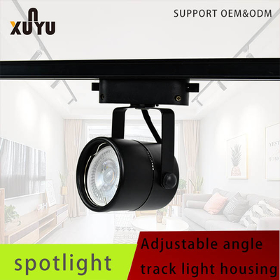 Appareil d'éclairage rond en aluminium pur de voie Gu10 90 Lm/W pour la maison