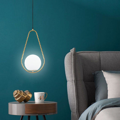 La baisse a formé la lumière pendante dirigée simple légère pendante de salon de LED 180*350mm