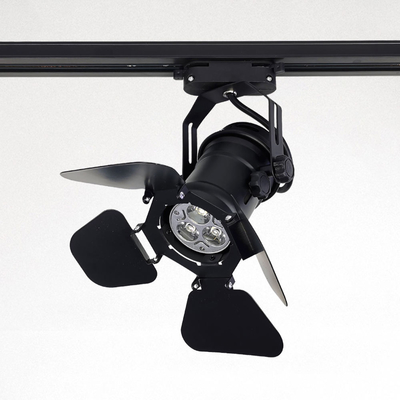 Appareils d'éclairage de voie d'IP30 Gu10 quatre montages de projecteur de la feuille Mr16