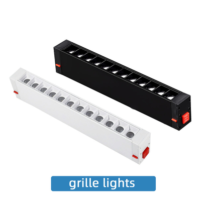 9w 18w LED lampe de grille encastrée sans cadre magnétique pour le salon