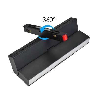 Projecteur se pliant linéaire réglable de lumière de voie magnétique de la basse tension 48V