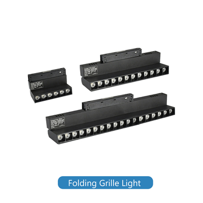 12w 18w Pliage LED Rail d'éclairage magnétique sans éclairage principal Grille de salon