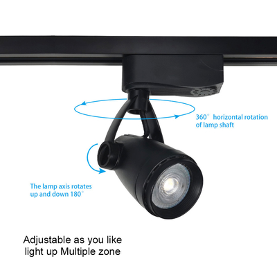 Logement de projecteur de voie de l'hôtel LED de support de lumière de voie de MR16G5.3 GU10