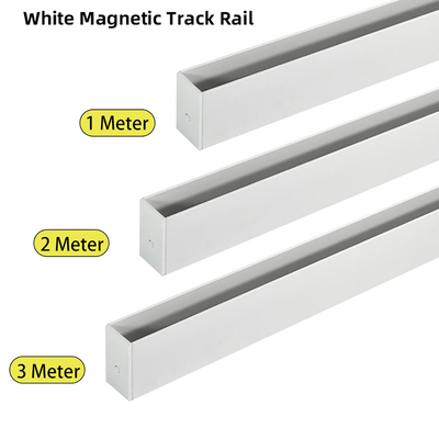 système à rails magnétique monté extérieur de voie de projecteur linéaire de 220V LED
