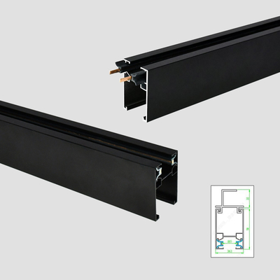 Aluminium de système à rails de voie de fil de la suspension 2 de fil de suspension de pont