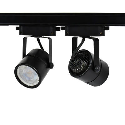 Angle réglable de logement de lumière de source lumineuse de lampe de la voie Mr16/Gu10 remplaçable de tasse