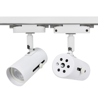 Logement remplaçable blanc de tasse de lampe de source lumineuse de lumière de voie de 2 fils/3 fils