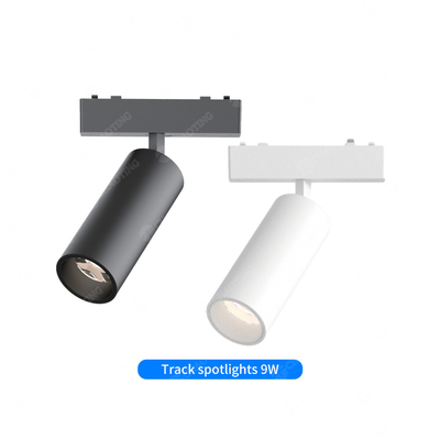 Surface montée Ultra Thin 24V 48V Magnétique Track Light Réflecteur réglable