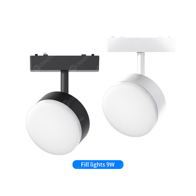 IP20 Magnétique LED projecteur 9W Noir remplir lumière Décoration de la maison sans lumière principale
