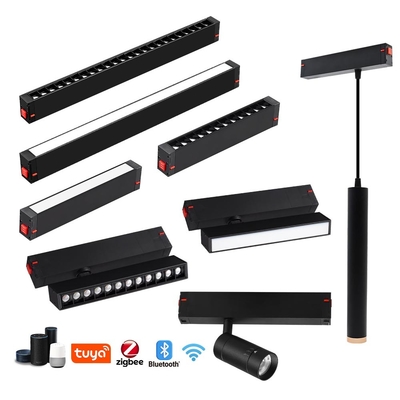 12W 3000K Magnétique Grille Light Smart Tuya App contrôlée par LED sans lumière principale