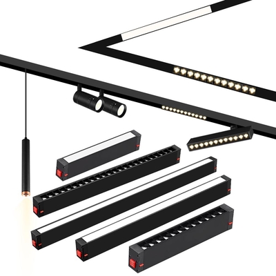 High Voltage 220V Magnétique Track Light Intégré Intelligent Led projecteur projecteur