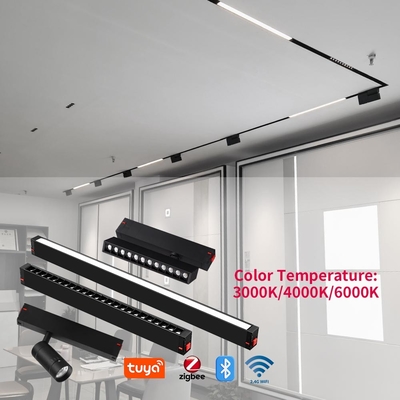 220V Smart Magnetic Track Light Home sans éclairage principal éclairage à LED