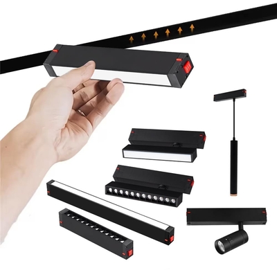 220V LED Magnétique Trace Soirée cachée Maison sans éclairage principal