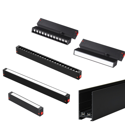 220v Noir Légère 10W4000K Grille Lumière D'inondation Lumière magnétique Pas de lumière principale