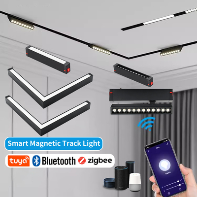Éclairage de grille pliable intégré 220V 25mm lumière magnétique